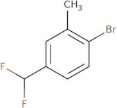 1-Bromo-4-(difluoromethyl)-2-methylbenzene