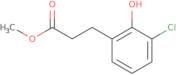 Methyl 3-(3-chloro-2-hydroxyphenyl)propanoate