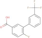 6-Fluoro-3'-(trifluoromethyl)-[1,1'-biphenyl]-3-carboxylic acid