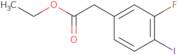 Ethyl 2-(3-fluoro-4-iodophenyl)acetate