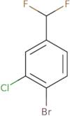 1-Bromo-2-chloro-4-(difluoromethyl)benzene