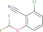 2-Chloro-6-(difluoromethoxy)benzonitrile