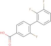 4-(2,3-Difluorophenyl)-3-fluorobenzoic acid