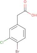 2-(4-bromo-3-chlorophenyl)acetic acid