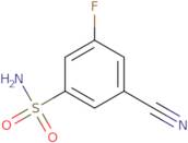 3-Cyano-5-fluorobenzene-1-sulfonamide