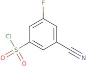 3-Cyano-5-fluorobenzenesulfonyl Chloride