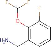 [2-(Difluoromethoxy)-3-fluorophenyl]methanamine