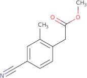 Methyl 2-(4-cyano-2-methylphenyl)acetate