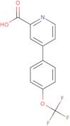 4-(4-Trifluoromethoxyphenyl)picolinic acid