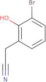 2-(3-Bromo-2-hydroxyphenyl)acetonitrile