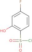 4-Fluoro-2-hydroxybenzene-1-sulfonyl chloride