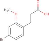 3-(4-bromo-2-methoxyphenyl)propanoic acid