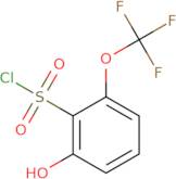 2-Hydroxy-6-(trifluoromethoxy)benzene-1-sulfonyl chloride