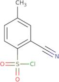 2-Cyano-4-methylbenzene-1-sulfonyl chloride