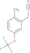 2-Methyl-5-(trifluoromethoxy)phenylacetonitrile