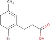 3-(2-Bromo-5-methylphenyl)propanoic acid