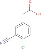 4-chloro-3-cyanophenylacetic acid