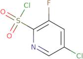5-chloro-3-fluoropyridine-2-sulfonyl chloride