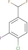 1-Chloro-4-difluoromethyl-2-iodobenzene