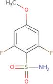 2,6-Difluoro-4-methoxybenzene-1-sulfonamide