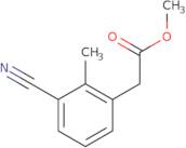 Methyl 2-(3-cyano-2-methylphenyl)acetate