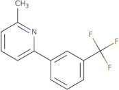 2-Methyl-6-[3-(trifluoromethyl)phenyl]pyridine