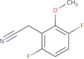 3,6-Difluoro-2-methoxyphenylacetonitrile