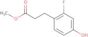 Methyl 3-(2-fluoro-4-hydroxyphenyl)propanoate