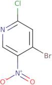 4-bromo-2-chloro-5-nitropyridine