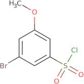 3-Bromo-5-methoxybenzene-1-sulfonyl chloride