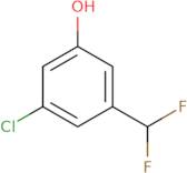 3-Chloro-5-(difluoromethyl)phenol