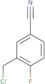 3-(Chloromethyl)-4-fluorobenzonitrile