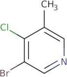 3-bromo-4-chloro-5-methylpyridine