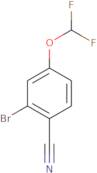 2-Bromo-4-(difluoromethoxy)benzonitrile