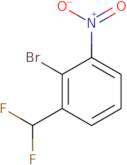 2-Bromo-1-(difluoromethyl)-3-nitrobenzene