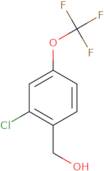 [2-Chloro-4-(trifluoromethoxy)phenyl]methanol