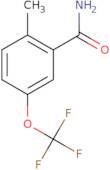 2-Methyl-5-(trifluoromethoxy)benzamide