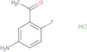 1-(5-amino-2-fluorophenyl)ethanone hcl