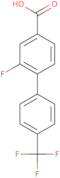 3-Fluoro-4-(4-trifluoromethylphenyl)benzoic acid