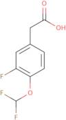 2-[4-(Difluoromethoxy)-3-fluorophenyl]acetic acid