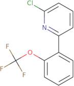 2-Chloro-6-[2-(trifluoromethoxy)phenyl]pyridine