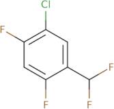 1-Chloro-5-(difluoromethyl)-2,4-difluorobenzene