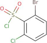 2-Bromo-6-chlorobenzene-1-sulfonyl chloride