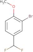 2-Bromo-4-(difluoromethyl)-1-methoxybenzene