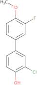 2-Chloro-4-(3-fluoro-4-methoxyphenyl)phenol