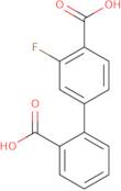 2-(4-Carboxy-3-fluorophenyl)benzoic acid