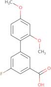 3-(2,4-Dimethoxyphenyl)-5-fluorobenzoic acid