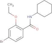 Cyclohexyl 4-bromo-2-ethoxybenzamide