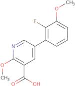 5-(2-Fluoro-3-methoxyphenyl)-2-methoxynicotinic acid