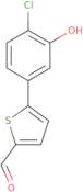 5-(4-Chloro-3-hydroxyphenyl)thiophene-2-carbaldehyde